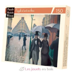 Rue de Paris, temps de pluie de Caillebotte - Puzzle Michèle Wilson
