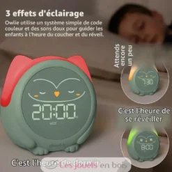 Réveil éducatif magique Owlie - Dès 3 ans - Cloud b