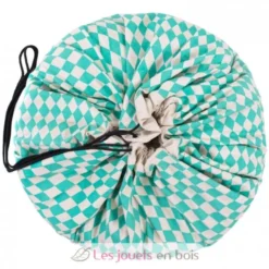 Sac de rangement - Losange vert - Play and Go