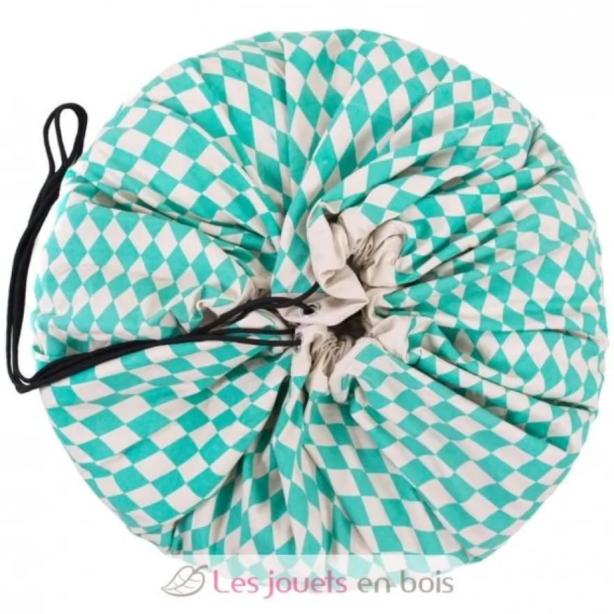 Sac de rangement - Losange vert - Play and Go