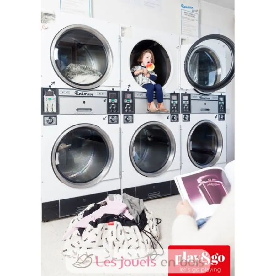 Sac de rangement - Pinces à linge - Play and Go