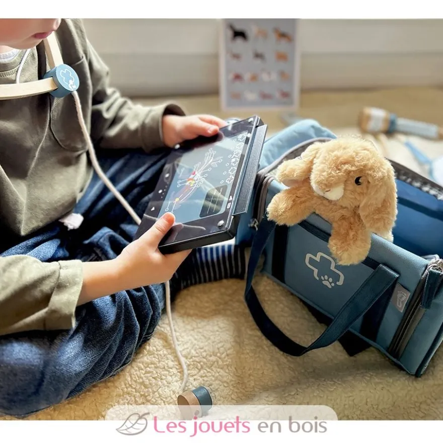 Sac de vétérinaire avec lapin - Small Foot company