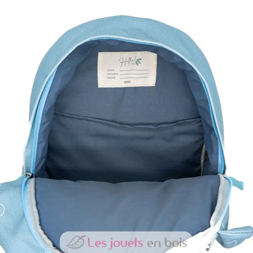 Sac à dos Chewy l'éléphant bleu - Sassi