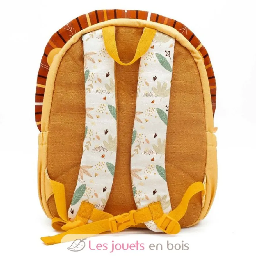 Sac à dos Chompy le lion jaune - Sassi
