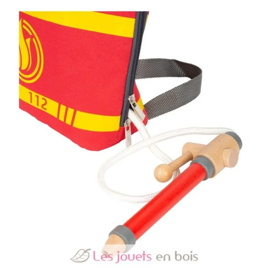 Sac à dos de pompier rouge - Small foot