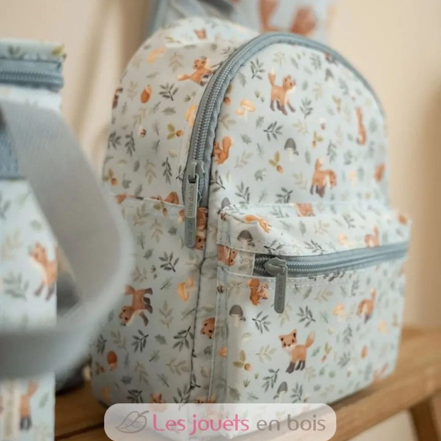 Sac à dos Forest Friends bleu - Little Dutch