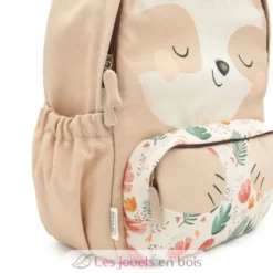 Sac à dos Gnawy le paresseux beige - Sassi