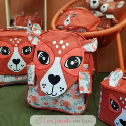 Sac à dos Mélimélos la biche rouge - Les Déglingos