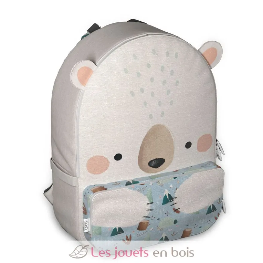 Sac à dos Munchy l'ours blanc - Sassi