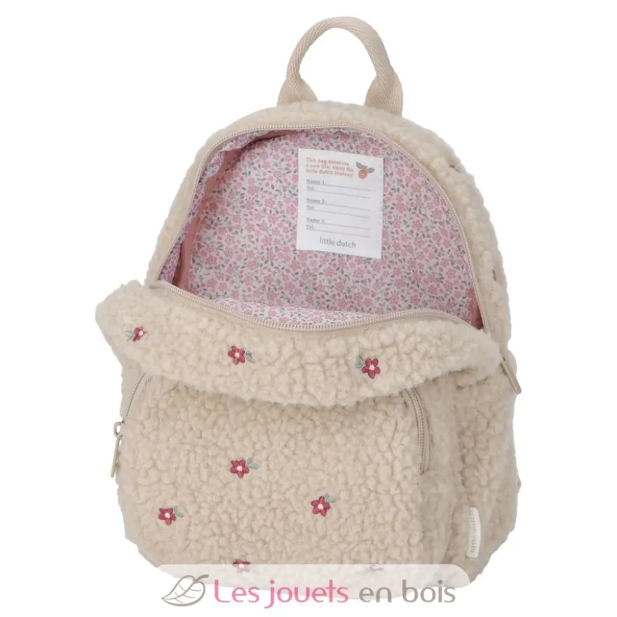 Sac à dos Teddy Fairy Garden beige - Little Dutch