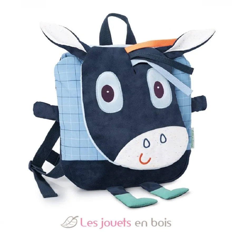 Sac à dos tout doux Ignace l'âne - Lilliputiens