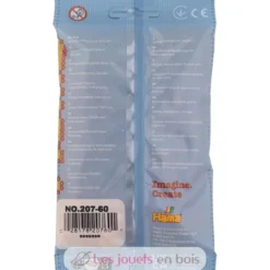 Sachet 1000 perles plastique Midi marron nounours - Hama