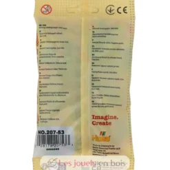 Sachet 1000 perles plastique Midi Transp mix - Hama