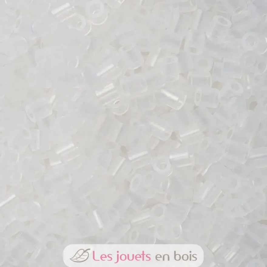 Sachet 1000 perles plastique Midi transparent - Hama