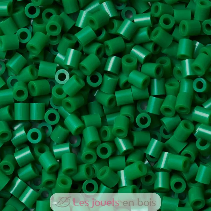 Sachet 1000 perles plastique Midi Vert - Hama