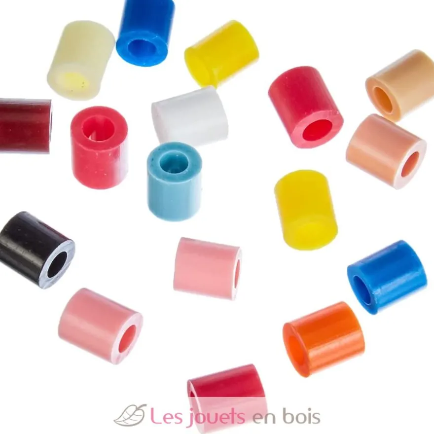 Sachet 1000 perles plastique Midi base mix 22 couleurs - Hama