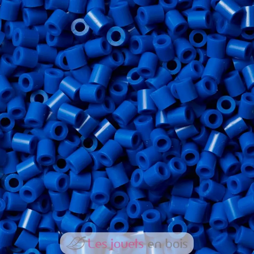 Sachet 1000 perles plastique Midi Bleu foncé - Hama