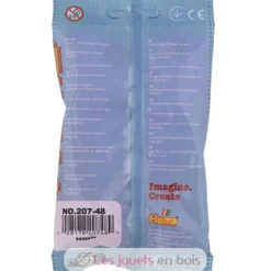 Sachet 1000 perles plastique Midi rose pastel - Hama
