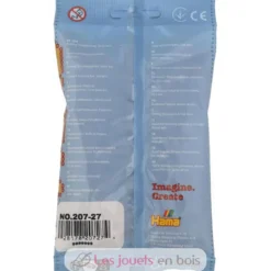 Sachet 1000 perles plastique Midi beige - Hama