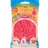 Sachet 1000 perles plastique Midi Rouge fluo - Hama