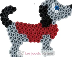 Sachet 1000 perles plastique Midi gris clair - Hama