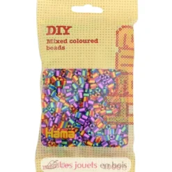 Sachet 1000 perles plastique Midi bicolores 2 - Hama