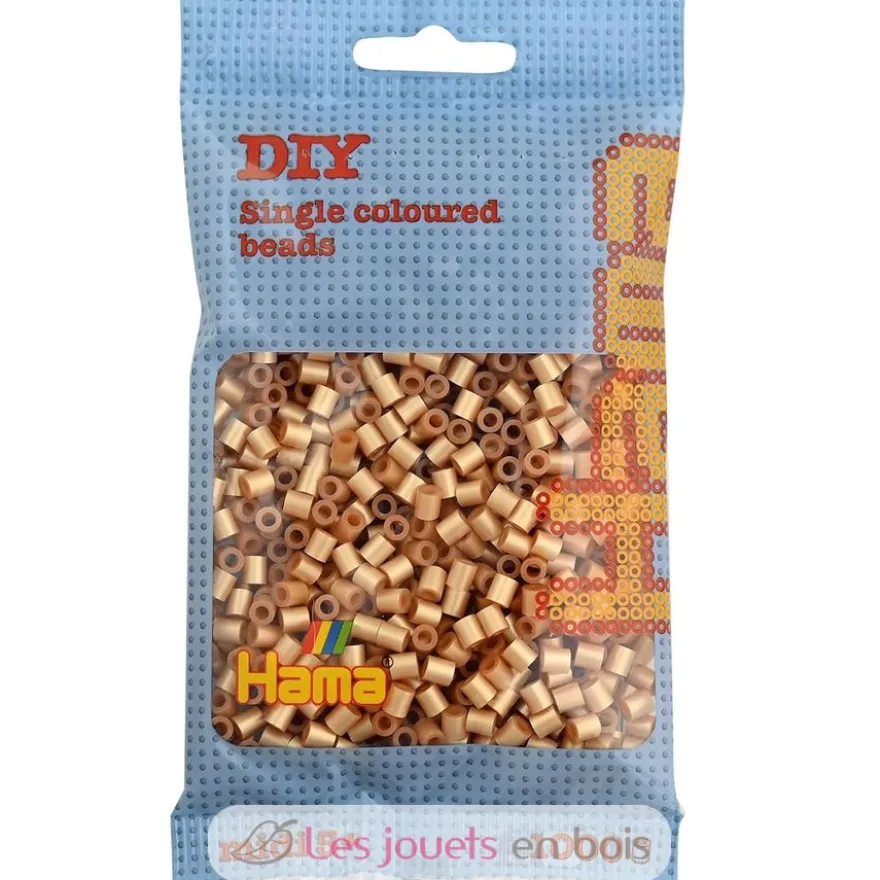 Sachet 1000 perles plastique Midi OR - Hama