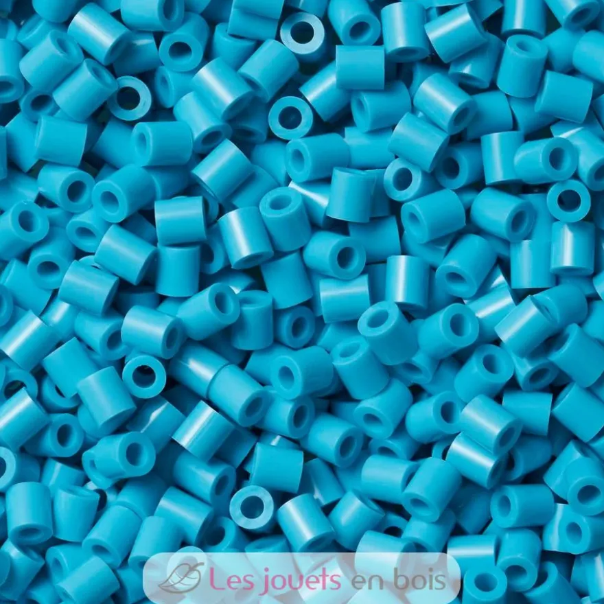 Sachet 1000 perles plastique Midi azure - Hama
