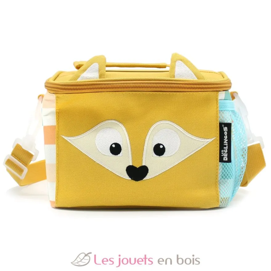 Sac isotherme Cyranos le renard jaune - Les Déglingos