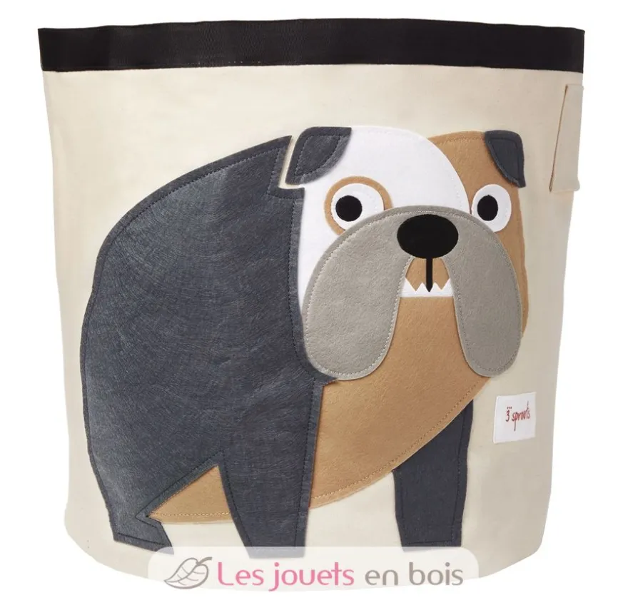 Sac à jouets Bulldog - 3 Sprouts