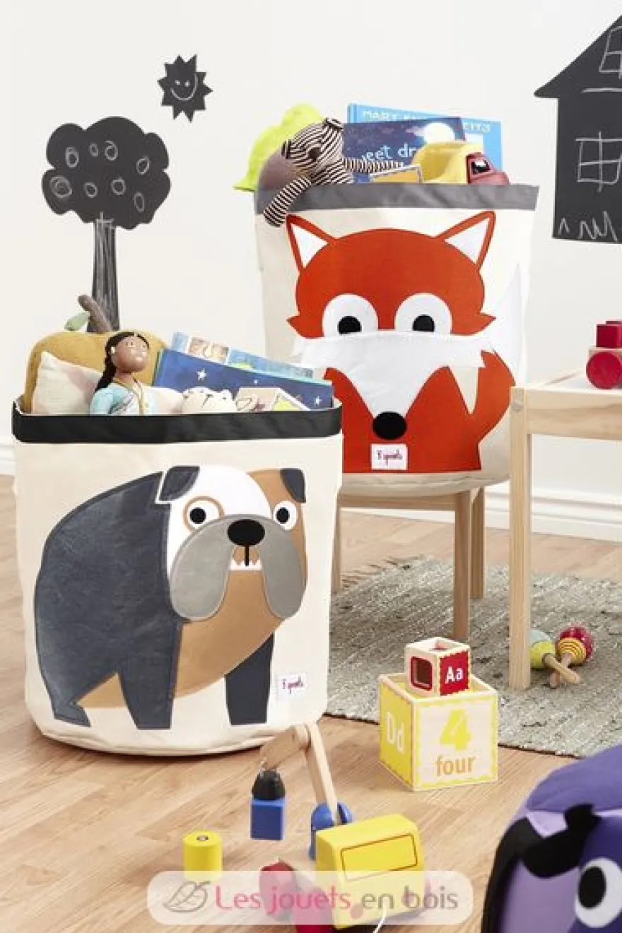 Sac à jouets Bulldog - 3 Sprouts