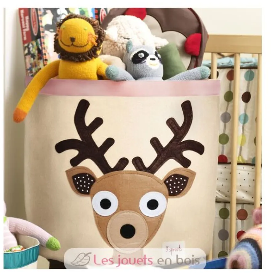 Sac à jouets Cerf - 3 Sprouts