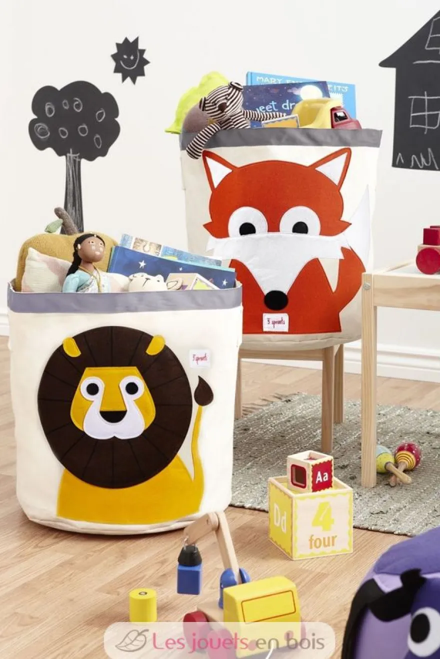 Sac à jouets Lion - 3 Sprouts