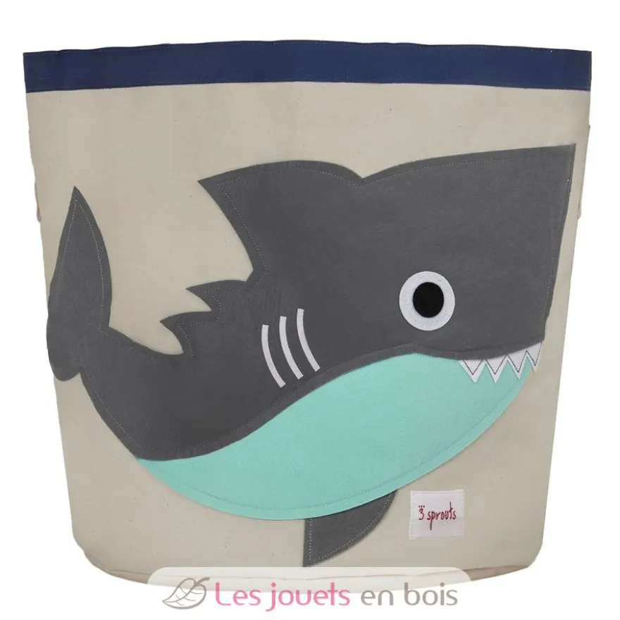 Sac à jouets Requin - 3 Sprouts
