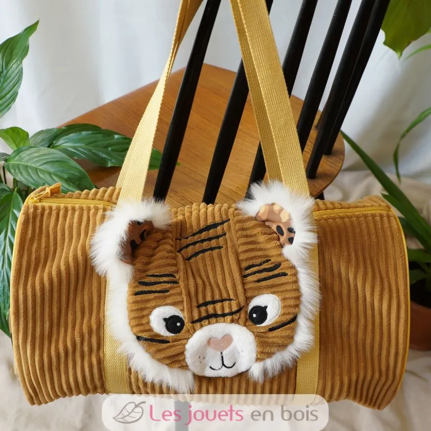 Sac week-end Spéculos tigre Marron Déglingos
