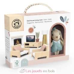 Salon de la maison de poupée lapin - Speedy Monkey