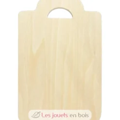 Saucisse avec frites et ketchup en bois - Tanner