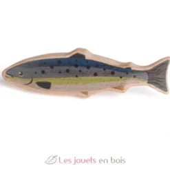 Saumon en bois - Erzi