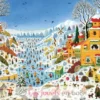 Scène hivernale aux toucans - Puzzle Michèle Wilson
