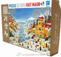 Scène hivernale aux toucans - Puzzle Michèle Wilson