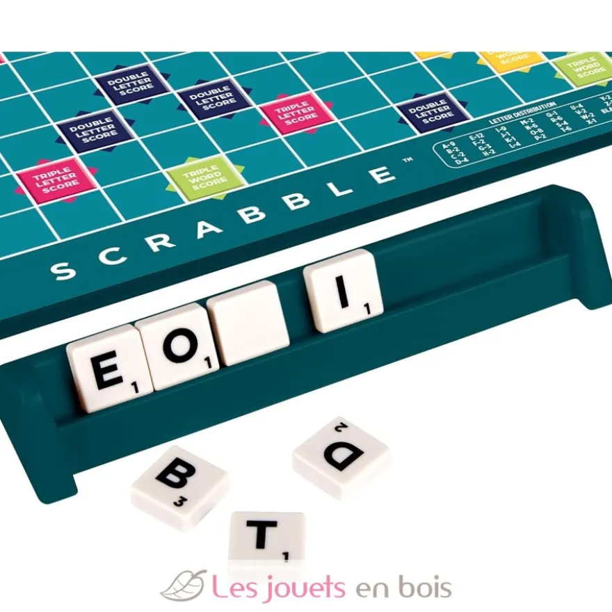 Scrabble classique - Jeu de lettres - Mattel