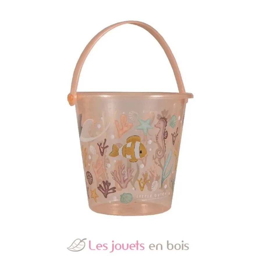 Seau de plage rose - Ocean Dreams - Little Dutch