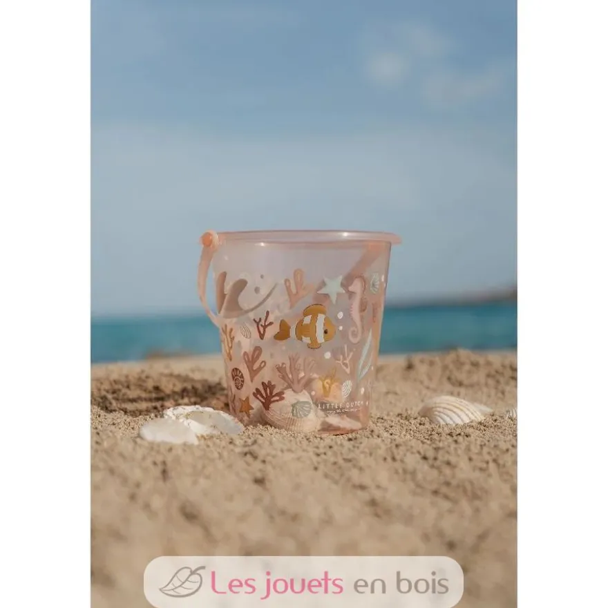 Seau de plage rose - Ocean Dreams - Little Dutch