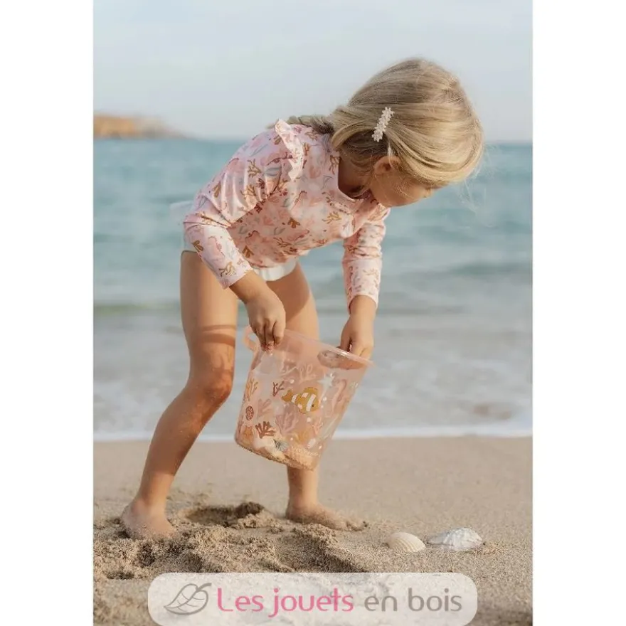 Seau de plage rose - Ocean Dreams - Little Dutch