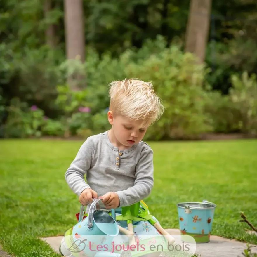 Seau enfant insectes bleu - Esschert Design