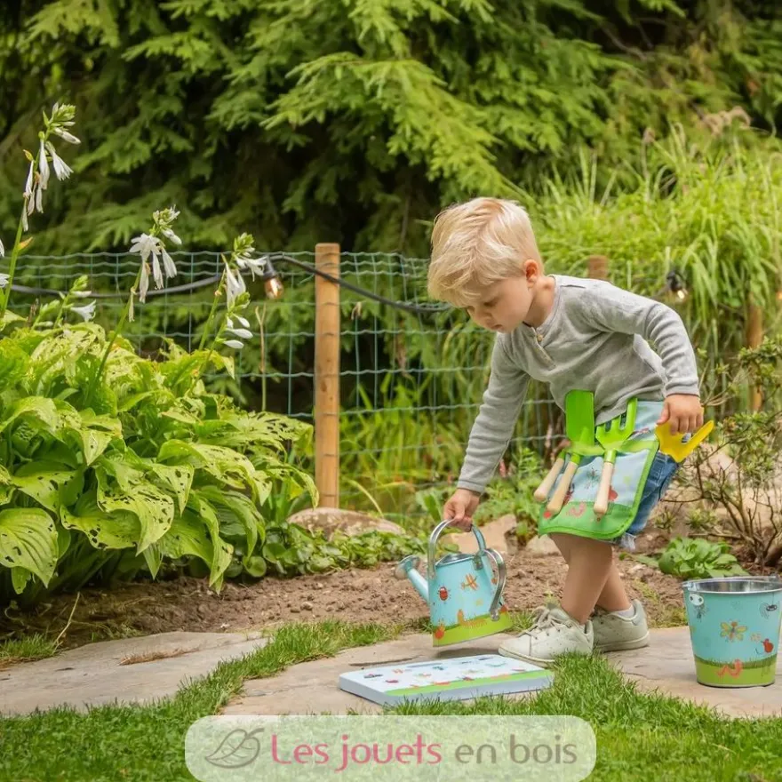 Seau enfant insectes bleu - Esschert Design