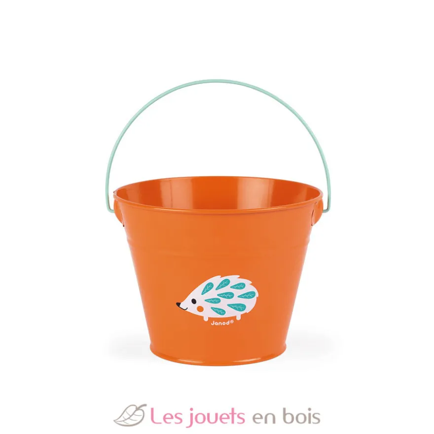 Seau Happy Garden en métal - Janod