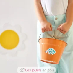 Seau Happy Garden en métal - Janod