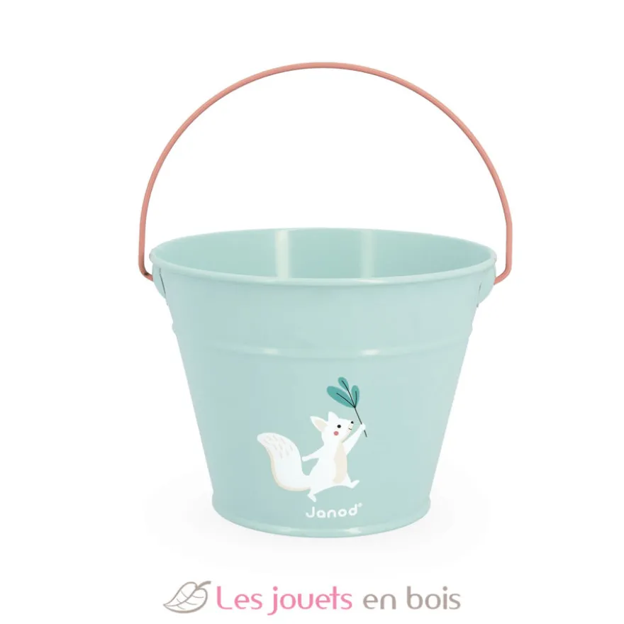 Seau Happy Garden en métal - Janod