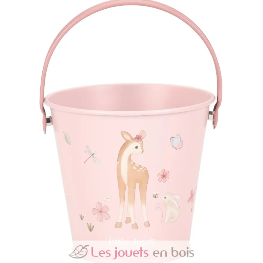 Seau rose Fairy Garden - Little Dutch